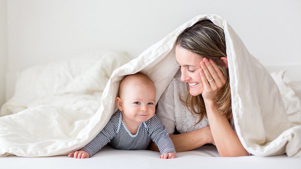 Mamma con bambino – durante congedo parentale