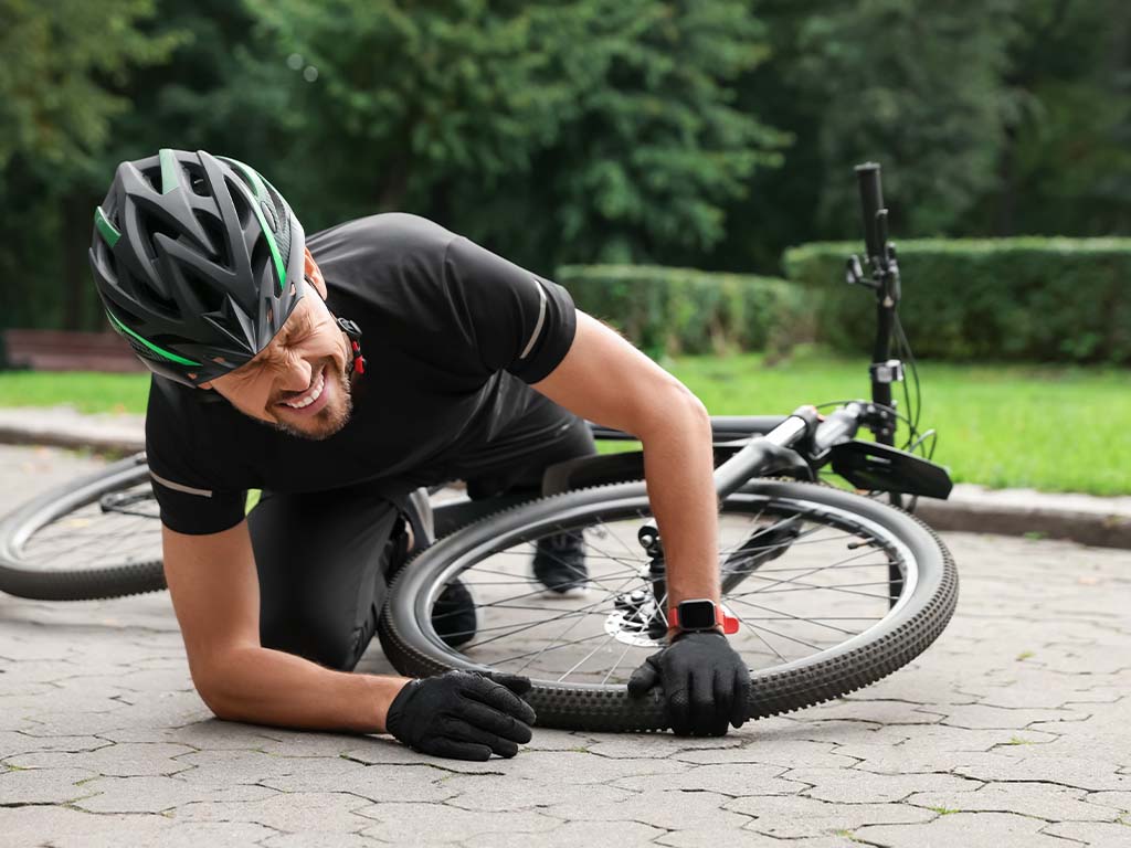 Incidente in bicicletta